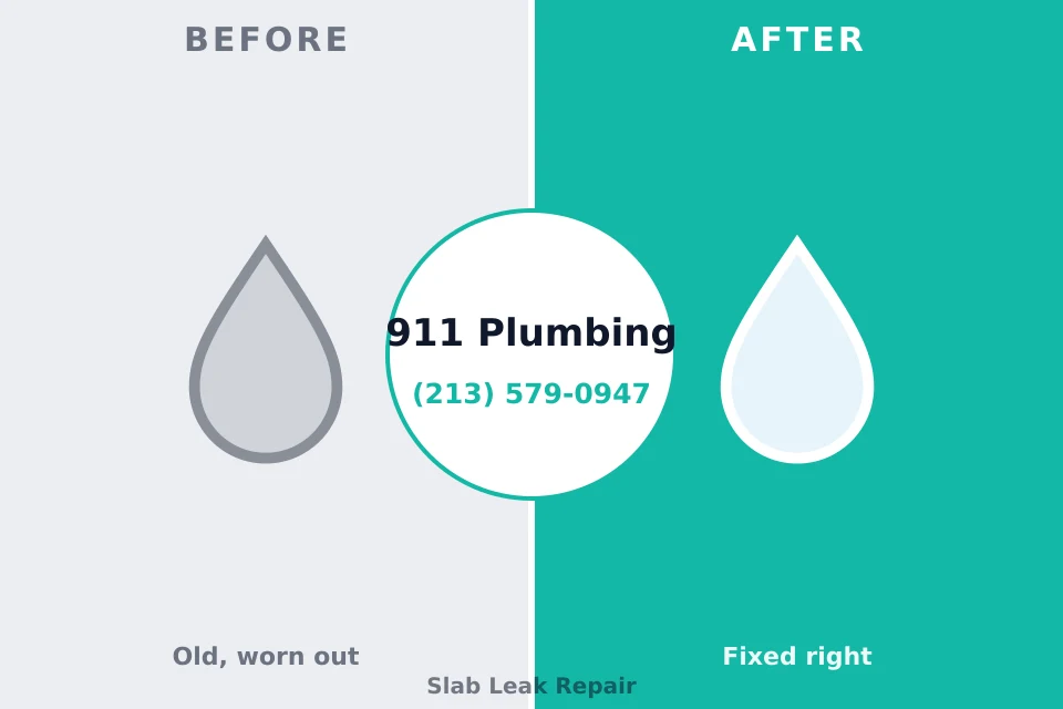 Before and after: plumbing company Cinco Ranch, TX
